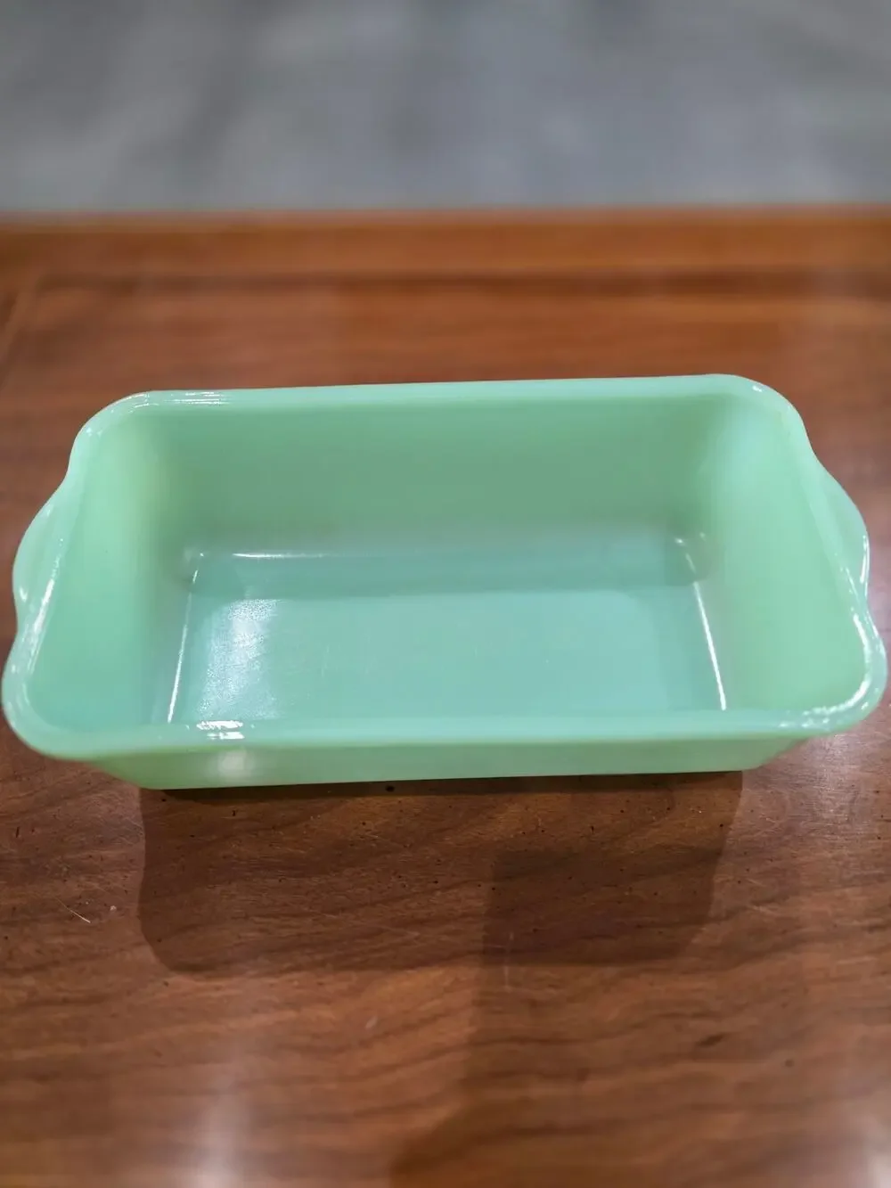Vintage Fire King Jadeite loaf pan Baking